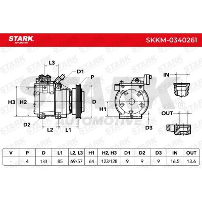 Compressor, Air Conditioning SKKM-0340261 - photo 5