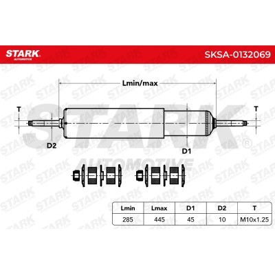 Shock Absorber Stark SKSA-0132069 SKSA-0132069 - photo 3