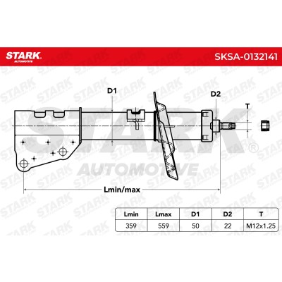 Shock Absorber Stark SKSA-0132141 SKSA-0132141 - photo 4