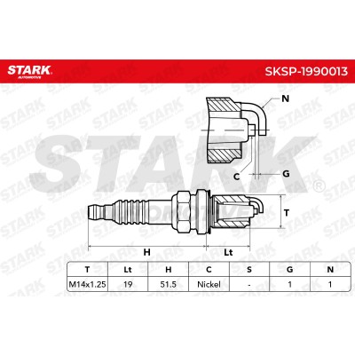 Spark Plug Stark SKSP-1990013 SKSP-1990013 - photo 9
