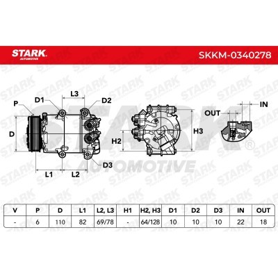 Compressor, Air Conditioning SKKM-0340278 - photo 8