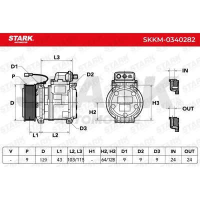 Compressor, Air Conditioning SKKM-0340282 - photo 7
