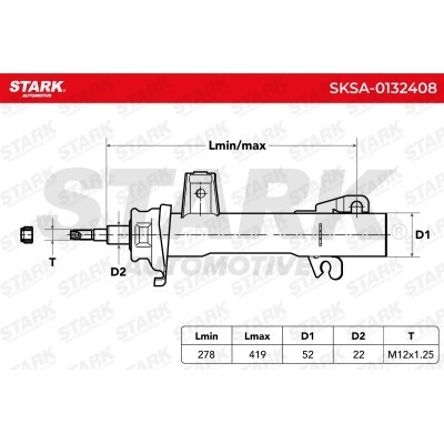 Shock Absorber Stark SKSA-0132408 SKSA-0132408 - photo 9