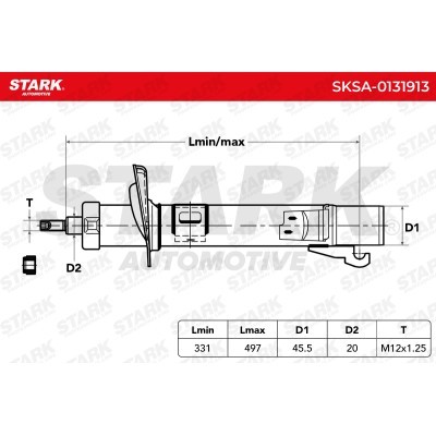 Shock Absorber Stark SKSA-0131913 SKSA-0131913 - photo 5