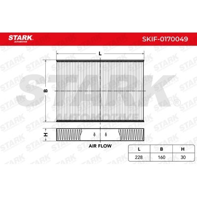 Cabin Air Filter Stark SKIF-0170049 SKIF-0170049 - photo 3