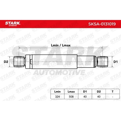 Shock Absorber Stark SKSA-0131019 SKSA-0131019 - photo 3