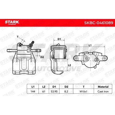 Brake Caliper Stark SKBC-0461089 SKBC-0461089 - photo 6
