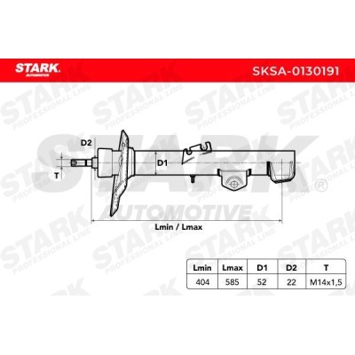 Shock Absorber Stark SKSA-0130191 SKSA-0130191 - photo 3