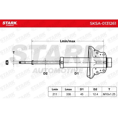 Shock Absorber Stark SKSA-0131261 SKSA-0131261 - photo 4