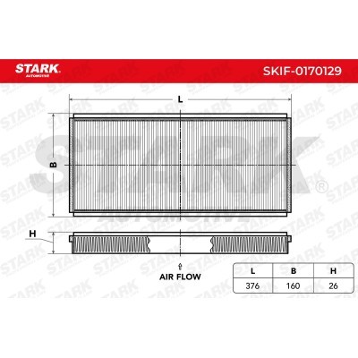 Cabin Air Filter Stark SKIF-0170129 SKIF-0170129 - photo 3