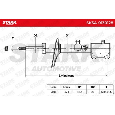 Shock Absorber Stark SKSA-0130128 SKSA-0130128 - photo 4