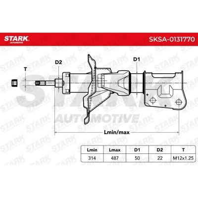 Shock Absorber Stark SKSA-0131770 SKSA-0131770 - photo 3