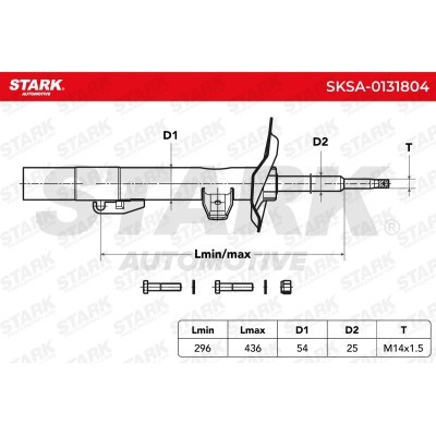 Shock Absorber Stark SKSA-0131804 SKSA-0131804 - photo 3