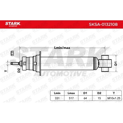 Shock Absorber Stark SKSA-0132108 SKSA-0132108 - photo 4