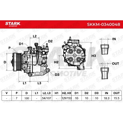 Compressor, Air Conditioning SKKM-0340048 - photo 6