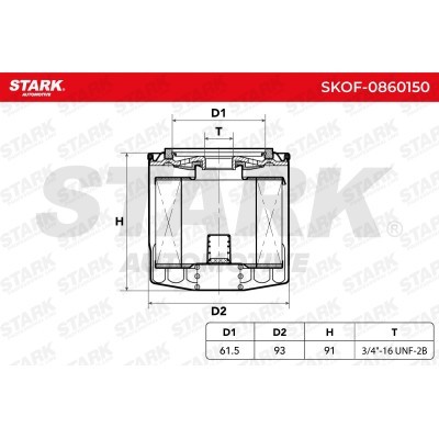 Oil Filter Stark SKOF-0860150 SKOF-0860150 - photo 6