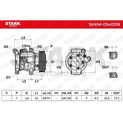 Compressor, Air Conditioning SKKM-0340318 - photo 6