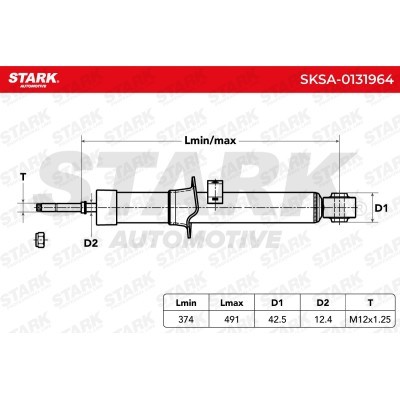 Shock Absorber Stark SKSA-0131964 SKSA-0131964 - photo 5