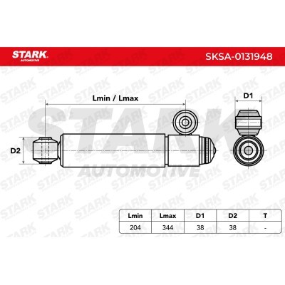 Shock Absorber Stark SKSA-0131948 SKSA-0131948 - photo 5