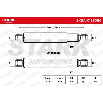 Shock Absorber Stark SKSA-0133080 SKSA-0133080 - photo 5