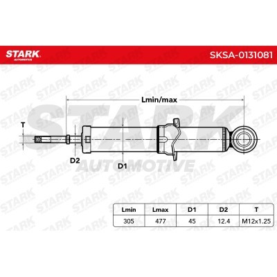 Shock Absorber Stark SKSA-0131081 SKSA-0131081 - photo 3