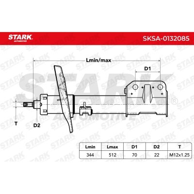 Shock Absorber Stark SKSA-0132085 SKSA-0132085 - photo 3