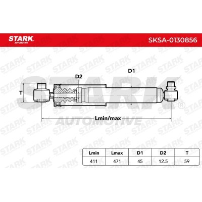 Shock Absorber Stark SKSA-0130856 SKSA-0130856 - photo 3