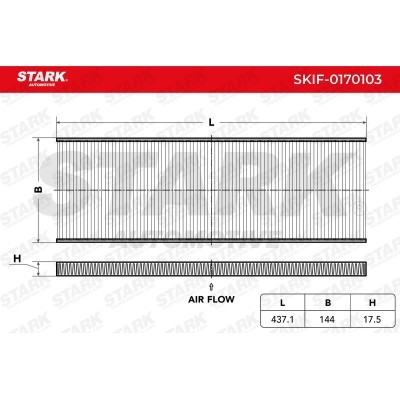 Cabin Air Filter Stark SKIF-0170103 SKIF-0170103 - photo 2