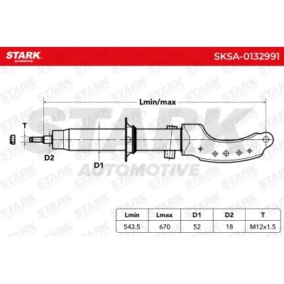 Shock Absorber Stark SKSA-0132991 SKSA-0132991 - photo 7