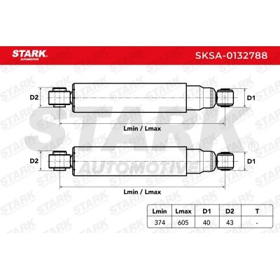 Shock Absorber Stark SKSA-0132788 SKSA-0132788 - photo 6