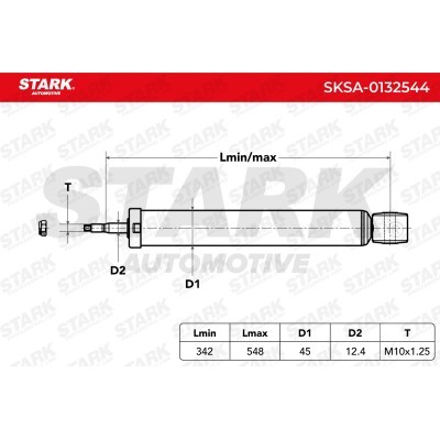 Shock Absorber Stark SKSA-0132544 SKSA-0132544 - photo 6