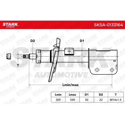 Shock Absorber Stark SKSA-0133164 SKSA-0133164 - photo 6