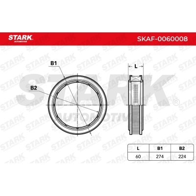 Air Filter Stark SKAF-0060008 SKAF-0060008 - photo 5