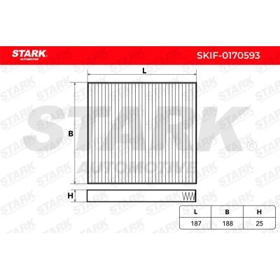 Cabin Air Filter Stark SKIF-0170593 SKIF-0170593 - photo 5