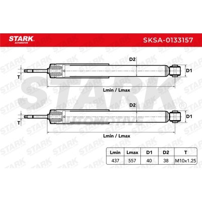 Shock Absorber Stark SKSA-0133157 SKSA-0133157 - photo 5