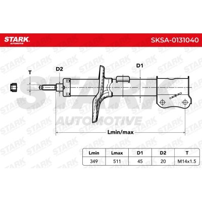 Shock Absorber Stark SKSA-0131040 SKSA-0131040 - photo 3