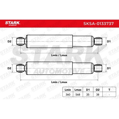Shock Absorber Stark SKSA-0133737 SKSA-0133737 - photo 7