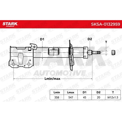 Shock Absorber Stark SKSA-0132959 SKSA-0132959 - photo 7