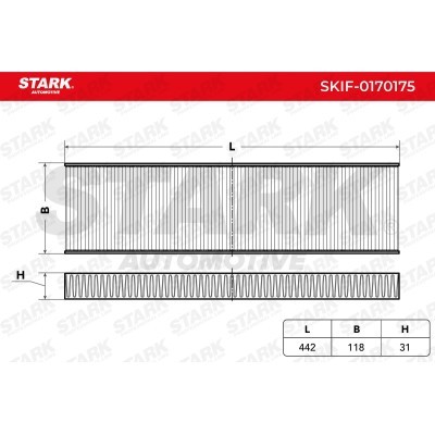 Cabin Air Filter Stark SKIF-0170175 SKIF-0170175 - photo 2