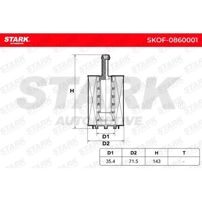 Oil Filter Stark SKOF-0860001 SKOF-0860001 - photo 6