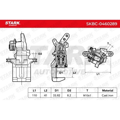 Brake Caliper Stark SKBC-0460289 SKBC-0460289 - photo 3