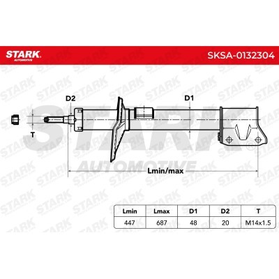 Shock Absorber Stark SKSA-0132304 SKSA-0132304 - photo 3