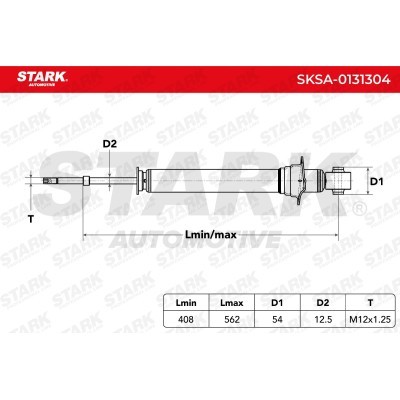 Shock Absorber Stark SKSA-0131304 SKSA-0131304 - photo 3
