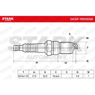 Spark Plug Stark SKSP-1990056 SKSP-1990056 - photo 6