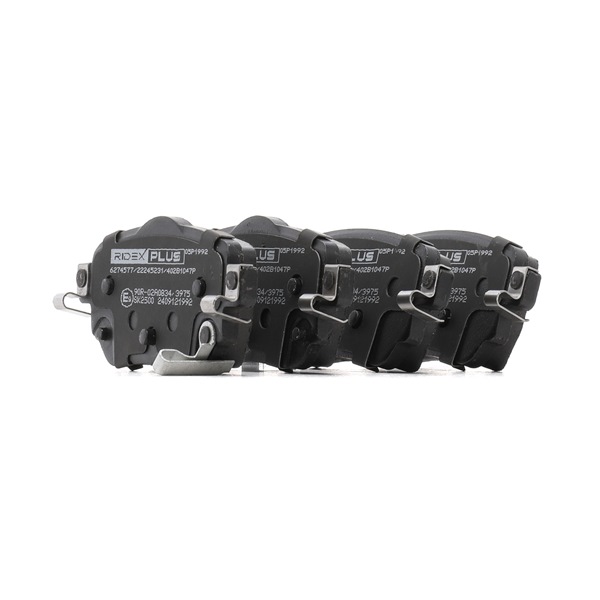 Brake Pads Set RIDEX 402B1047P 402B1047P - photo 1