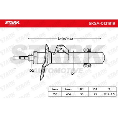 Shock Absorber Stark SKSA-0131919 SKSA-0131919 - photo 3