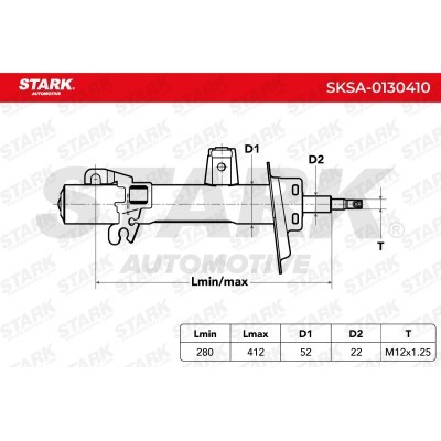 Shock Absorber Stark SKSA-0130410 SKSA-0130410 - photo 3
