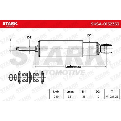 Shock Absorber Stark SKSA-0132353 SKSA-0132353 - photo 3