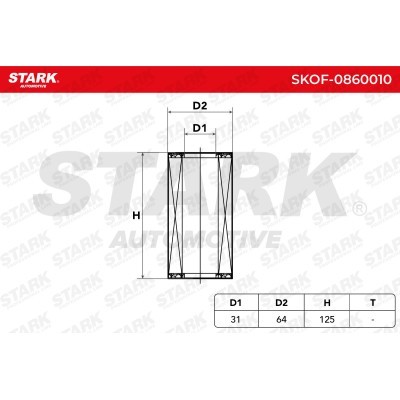 Oil Filter Stark SKOF-0860010 SKOF-0860010 - photo 5