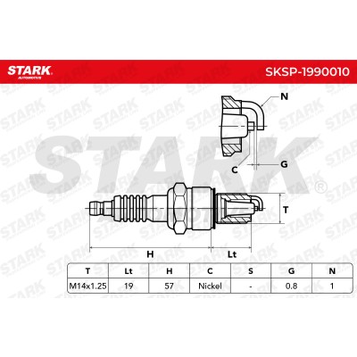 Spark Plug Stark SKSP-1990010 SKSP-1990010 - photo 10